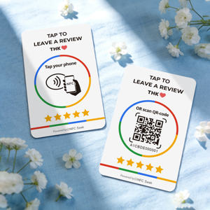 Op maat gemaakte NFC-codeherkenningskaart van waterdicht PVC-materiaal, NFC Google contactloze <span class=keywords><strong>QR</strong></span>-code visitekaartje voor hotelgebruik - Product Image 4