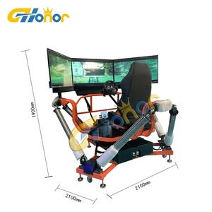 Thú vị 4D năng động đua xe trò chơi mô phỏng máy trò chơi <span class=keywords><strong>video</strong></span> 6 doof 3 màn hình trò chơi máy - Product Image 6