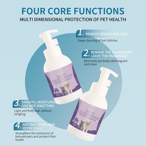 USMILEPET Shampooing en gros pour animaux de compagnie Shampooing sec pour plantes désodorisantes et fournitures de nettoyage sans eau sans rinçage moussant pour chiens et chats - Product Image 3