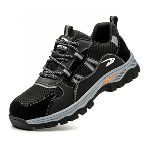 <span class=keywords><strong>Scarpe</strong></span> <span class=keywords><strong>Antinfortunistiche</strong></span> Traspiranti Personalizzate, Calzature Protettive Antiscivolo da <span class=keywords><strong>Uomo</strong></span> per Edilizia, <span class=keywords><strong>Scarpe</strong></span> da Lavoro Casual con Punta in Acciaio per Miniera - Product Image 1