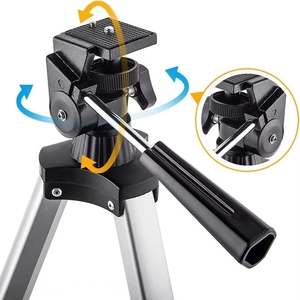 Habo/Habo 70mm Ouverture 400mm Réfracteur Astronomique Télescope pour Enfants Débutants Trépied en Métal Adaptateur de <span class=keywords><strong>Téléphone</strong></span> <span class=keywords><strong>Sans</strong></span> <span class=keywords><strong>Fil</strong></span> FMC - Product Image 3