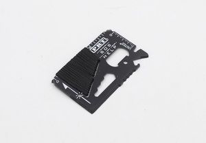 Kit de equipo de supervivencia para acampar personalizado Kit de supervivencia de emergencia al aire libre con alicates de pluma táctica Notebook impermeable - Product Image 5