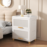 Armoire de rangement en plastique, armoire de rangement pour vêtements de bébé, armoire à tiroirs, organisateur multi-niveaux, armoire de rangement pour chambre à coucher
