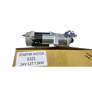 Motor de arranque para CAT E325 C7 3126 Excavadora Starer Motor Piezas de maquinaria de construcción 24V 12T 7.5KW - Product Image 2