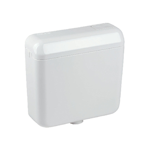 Réservoir de toilette blanc 6-9 L, design compact pour salle de bain - Product Image 1