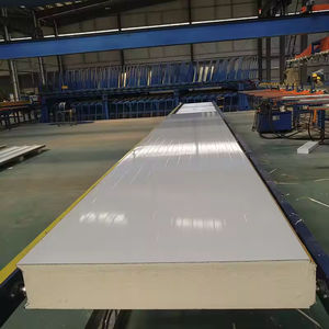 Panneau sandwich PIR PU ignifuge B1 résistant à l'eau et au sel pour le bureau du projet d'extension portuaire du Pérou - Product Image 2