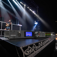 Processeur audio numérique professionnel DriveRack PA2 DSP avec gestion des enceintes en métal et processeur d'effets audio numériques