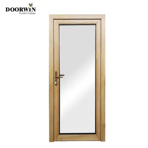 German soundproof style garden windows metal clad wood door