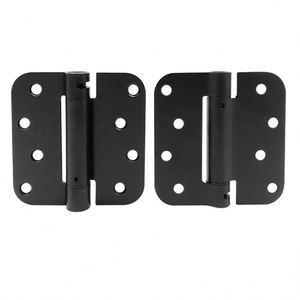 Bisagra de Puerta Interior de Metal y Hierro Negro Mate RHETECH, Bisagra Invisible para Puerta de Gabinete de Cocina y Baño, para Puerta de Madera - Product Image 1