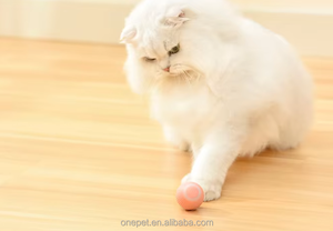 ลูกบอลไฟฟ้าม้วนอัตโนมัติสำหรับแมวของเล่นแมวสัตว์เลี้ยงอัจฉริยะของเล่นสำหรับแมวกระตุ้นการเล่นแมว - Product Image 5