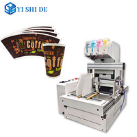 Équipement d'entrepreneuriat Imprimante de gobelets en papier jetables Machine d'impression numérique entièrement automatique Impression couleur sur gobelets en papier kraft