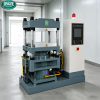 Machine de vulcanisation à plat sous vide de haute précision pour le traitement des empeignes de chaussures et des marques décoratives 3D en silicone