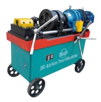 Nouvelle machine à rouler les barres d'acier de grand diamètre de la marque BDJD, pour le traitement des barres d'armature, filetage parallèle semi-automatique 12-50 mm