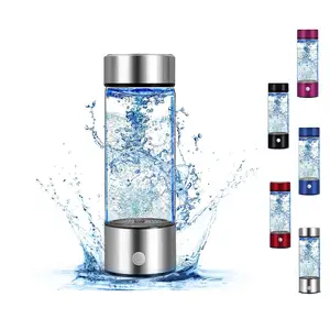 Hydrogen Water Bottle, 2024 New Rechargeable Portable Hydrogen Water Machine Generator for Home Office Travel