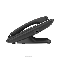 Téléphone fixe de bureau intelligent en plastique ABS, vente chaude, pour bureau, maison ou hôtel, avec fonction d'identification de l'appelant