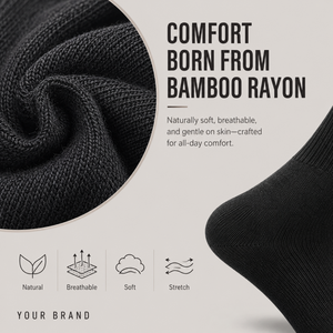 Custom Logo Mens Dress <b>Socks</b> Wholesale Formal Business Cotton <b>Socks</b> Men Work <b>Socks</b> Gift Box Packaging Personalized Design - Product Image 5