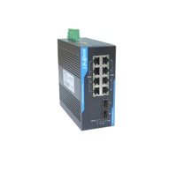 Switch Industrial OEM/ODM de 16 Puertos 10/100M Sin Administración, Montaje en Riel DIN, IP40 (-40 a 75°C) ℃   Entrada de 12-57 VCC, Certificación CE y FCC, para Automatización/Visión Artificial