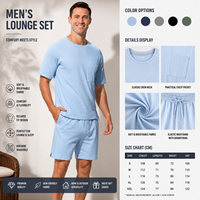 Ensemble de t-shirts respirants personnalisés en coton biologique tricoté grande taille pour homme, ensemble de t-shirts sportifs grande taille