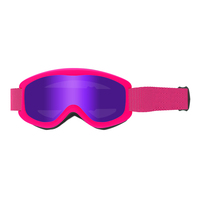 Masque de ski magnétique anti-buée pour l'hiver, protection UV, support personnalisé, pour le snowboard