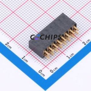 SSQ-108-01-G-D Pin Socket Through hole Component (THT),P=2.54mm Connector 2.54mm 2.54mm Through Hole Double Row - Product Image 2
