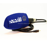 Microphone à main avec pare-brise en mousse, best-seller, micro à col de cygne, éponge pour diffusion télévisuelle en extérieur