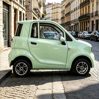 Véhicule électrique à quatre roues à basse vitesse populaire en Europe, certifié CE, EEC, COC, CE, mini-voiture électrique urbaine, couleur de peinture de carrosserie entièrement personnalisable