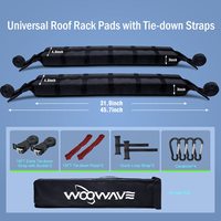 Nouvelle arrivée universel Kayak SUP barres de toit souples Kayak transporteur canoë accessoires pour voiture planche de surf