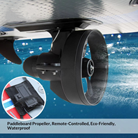 Propulseur électrique pour paddleboard, aileron arrière détachable pour kayak et paddleboard avec hélice modèle D180S/D260S