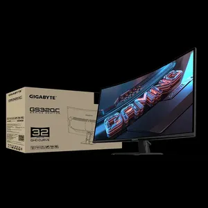จอเกมมิ่งโค้ง GS32QC ขนาด 31.5 นิ้ว 165Hz ความละเอียด 1440P (2560x1440)  หน้าจอ VA ความโค้ง 1500R  ความเร็วตอบสนอง 1ms MPRT  รองรับ HDR  หน้าจอ LED สำหรับเดสก์ท็อปรุ่นใหม่ - Product Image 1