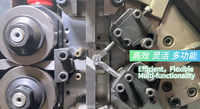 Machine à fabriquer des ressorts CNC CK8 |   Diamètre du fil : 0,15-0,8 mm |   Formateur de ressorts à compression/torsion/tension haute vitesse |   Goldlion