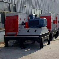 Broyeur à marteaux robuste de 55 kW |   Broyeur haute capacité pour copeaux de bois, paille et coques de riz