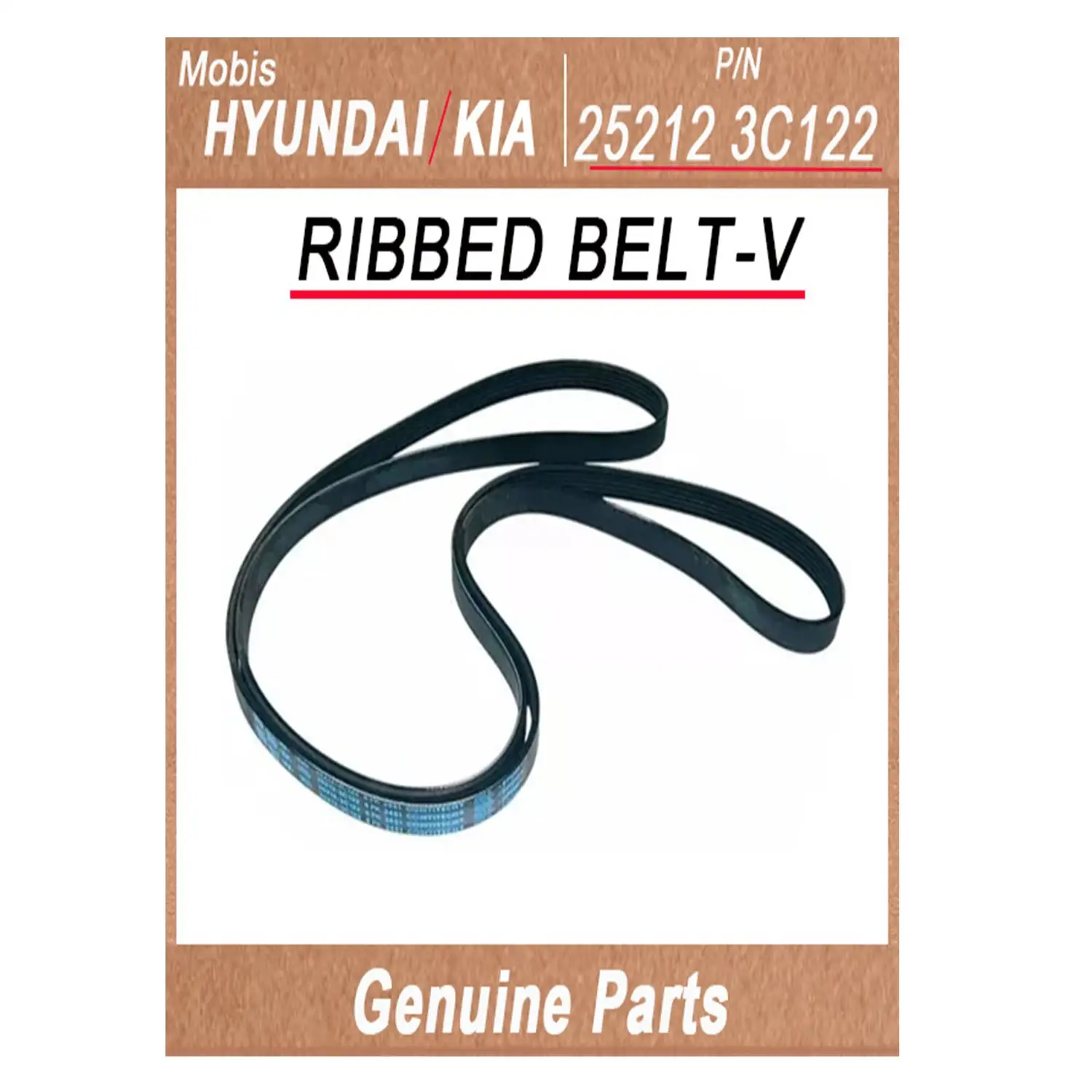 252123c122/gân BELT-V/chính hãng Hàn Quốc ô tô phụ tùng/Hyundai KIA (MOBIS)