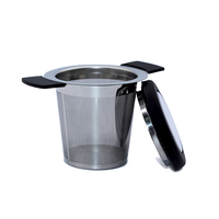 Infusor de Té Portátil de Acero Inoxidable 304 de Alta Calidad y Ecológico con Asa