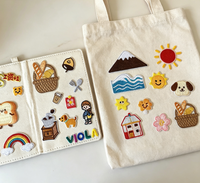 Écussons brodés personnalisés écologiques à coudre ou à thermocoller, badges brodés avec logo, emblèmes décoratifs pour vêtements, chapeaux, sacs à dos