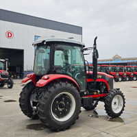 Tracteurs compacts chinois multifonctions 140HP 150HP 160HP 180HP 100HP 120HP, tracteurs 4x4 bon marché avec cabine et CE
