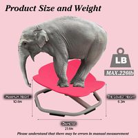 Chaise pivotante pour enfants autistes chaise de formation coordination du corps éléphant chaise sensorielle pour enfants pour l'autisme produits sensoriels