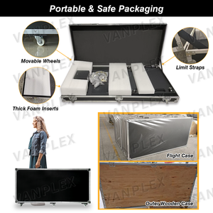 Event-Ready 65" <strong>Photo</strong> <strong>Booth</strong> with Camera &amp; Tools - Touch <strong>Screen</strong>, Secure Flight Case, Lightweight, App Control - Product Image 6