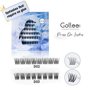 Gollee <span class=keywords><strong>Cils</strong></span> auto-adhésifs sans colle Fournisseur de <span class=keywords><strong>faux</strong></span> <span class=keywords><strong>cils</strong></span> sans colle Ensemble individuel d'extension de <span class=keywords><strong>cils</strong></span> moelleux - Product Image 6