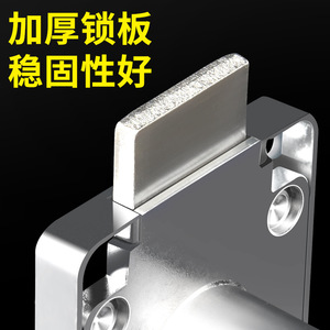 Furniture <b>Lock</b> Alloy Steel Drawer <b>Cabinet</b> Door <b>Lock</b> With Key Easy Installation Minimalist Style - Product Image 2