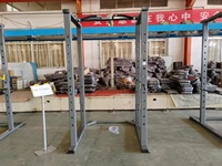 Cage de musculation multifonctionnelle pour usage commercial et domestique, pour press à la presse, squats, entraînement de la musculation des muscles du corps entier, idéale pour la salle de sport à domicile