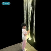 Thérapie de stimulation sensorielle, rideau tactile apaisant à fibres optiques changeant de couleur, cascade de lumière sensorielle à fibres optiques, équipement pour l'autisme