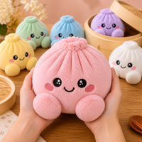 Nouveau Jouet en Peluche Mignon en Forme de Boulette Réaliste, Anti-stress, pour Enfants et Adultes, Cadeau Unisexe
