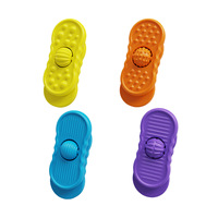 Fidgets Rotating Stone Slider pour enfants, lot de 4, jouets sensoriels anti-stress pour l'autisme et le TDAH, jouets apaisants pour soulager l'anxiété