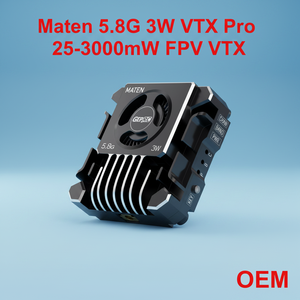 Transmisor de Video de Alto Rendimiento Geprc Pro Grade VTX, Transmisión de Imagen <span class=keywords><strong>5</strong></span>.8Ghz 3000Mw 104Ch 7-36V, Alta Velocidad de Vuelo, Mejor Calificado - Product Image 1
