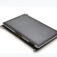 Pantalla Táctil LCD TFT IPS de 7 Pulgadas para Raspberry Pi, Capacitiva, 1024x600/Resolución Dual, Controlador GT911