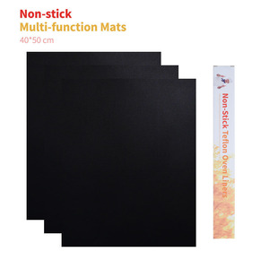 Alas Panggang Anti Lengket Serat Kaca Tahan Panas, Alas Oven Dapur Dapat Digunakan Kembali, Mudah Dibersihkan, Alas Loyang Masak & Panggang, Laris Terjual - Product Image 1
