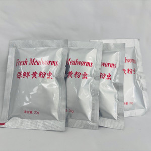 Las crisas de oruga de seda frescas, suministradas directamente por <span class=keywords><strong>el</strong></span> fabricante, son aptas para <span class=keywords><strong>el</strong></span> consumo de aves, reptiles, peces, etc. - Product Image 4
