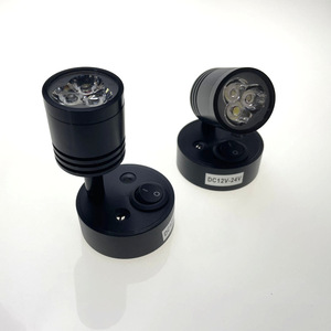 <span class=keywords><strong>12V</strong></span> LED <span class=keywords><strong>Spot</strong></span> Lampe de lecture RV Lecture Lampe LED Intérieur 3W Lumière chaude Chevet - Product Image 4