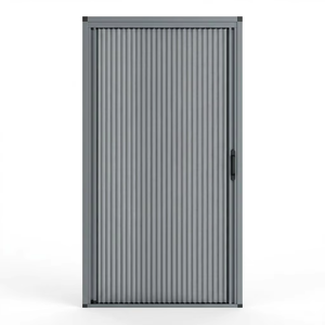 Mosquitera Moderna Plegable de Aluminio con Malla <span class=keywords><strong>Doble</strong></span> de Diamante Sin Perforaciones, Deslizante, Invisible y Telescópica para Hotel - Product Image 3