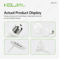 Ampoule LED réflectrice 8W, fabricant, E27, 210-230V, CRI80, faisceau 160°, fil incandescent 650C, boîtier PC, 85Lm/W, garantie d'un an
